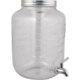 Glass Beverage Dispenser with Infuser | Stainless Spigot | 8L | 2.1 gal.