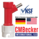 CMBecker Pin Lock Quick Disconnect (QD) | Gas In | Barbed | High-Quality Plastic QD | NSF Registered | Made in Germany | Assembled in USA