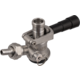 D-Style Keg Coupler | Sanke Keg Beer Tap | Stainless Steel Body & Probe | PRV | Gas Barb Included