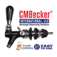 CMBecker Faucet | X1 Standard | Lever Adjusted | Creamer | Black