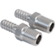 KOMOS® | Stainless Barb | 1/4 in. MPT x 5/16 in. Barb | 2-Pack