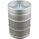 Torpedo Keg | 15.5 Gallon Sanke Keg | 1/2 bbl | Full-Size Keg | US D-Style Spear | New | Stainless Steel Beer Keg | Certified Commercial Quality