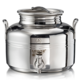 Sansone Fusti Tank | Stainless Steel Water Dispenser | Stand & Tap Included | 1.3 Gallon | 5L