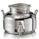 Sansone Fusti Tank | Stainless Steel Water Dispenser | Stand & Tap Included | 0.52 Gallon | 2L