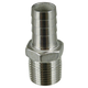 Stainless - 1/2 in. MPT x 5/8 in. Barb (1/2 in. ID)