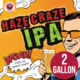 Flash Brewing® | Haze Craze | 2 Gallon Beer Recipe Kit | Just Mix & Ferment