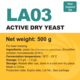 Angel Yeast | LA03 New England IPA Yeast | 500 g