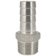 Stainless - 3/4 in mpt x 3/4 in Barb