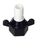 1/2in. Barb x 1/2in. Thread Plastic Hose Barb