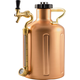 GrowlerWerks Pressurized Copper Growler - 128 oz