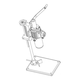 Vertical Stand for Foil Spinners