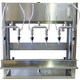 Marchisio Wine Bottle Filler | 6 Spout | Benchtop Bottle Filler | Level Gauge | Stainless Steel | 1.5 in. T.C. | 810L/h Fill Rate