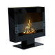 Anywhere Fireplace Tribeca II Floor Standing Fireplace in Black 90201