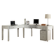 Parker House Boca 4-Piece L-Shaped Modular Office Desk in Cottage White CODE:UNIV10 for 10% Off PROMO Parker House Boca 4-Piece L-Shaped Modular Office Desk in Cottage White CODE:UNIV10 for 10% Off PROMO