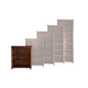 John Thomas Furniture Home Accents Shaker Bookcase in Espresso SH581-3223A