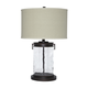 Tailynn Glass Table Lamp in Clear/Bronze L430324 FedEx/UPS