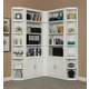 Parker House Catalina 5 Piece Library Wall Set in Cottage White  PROMO