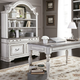 Liberty Magnolia Manor 3 Piece Desk & Hutch Set in Antique White 244-HOJ-3DH Liberty Magnolia Manor 3 Piece Desk & Hutch Set in Antique White 244-HOJ-3DH