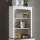 Liberty Allyson Park Bunching Lateral File Hutch in Wirebrushed White 417-HO135 EST SHIP TIME APPX 4 WEEKS