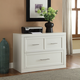 Parker House Catalina Lateral File in Cottage White CAT#476F