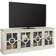 Aspenhome Radius 86'Console in White I233-284 EST SHIP TIME IS 2 WEEKS