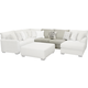 Jackson Middleton Armless Sofa in Cobblestone/Cement 4478-30