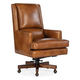 Hooker Furniture Wright Executive Swivel Tilt Chair in Dark Wood EC387-C7-085