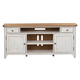 Liberty Farmhouse Reimagine Entertainment TV Stand in Antique White 652-TV67