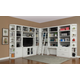 Parker House Catalina Library Wall Unit in Cottage White - Option 1 PROMO  CODE:UNIV11 for 11% Off