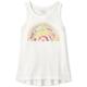 Girls Graphic High Low Tank Top
