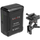 FULL PLAY14.8 V 98 WH rechargeable lithium-Ion V-mount Battery with V-mount Battery Dock Clamp FULL PLAY14.8 V 98 WH rechargeable lithium-Ion V-mount Battery with V-mount Battery Dock Clamp