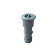 AquaStar 7-1/2" Umbrella Stands with Sleeve and Center Cap | Dark Gray | US105