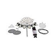 Pentair In-Floor formerly A&A Manufacturing 5 Port Top Feed Actuator Valve Retro Kit | 540251 | 230067