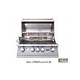 Lion Premium Grills L-75000 32" 4-Burner Stainless Steel Built-in Natural Gas Grill with Lights | 75623