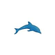 Artistry In Mosaics Mini Dolphin Mosaic | Light Blue - 6" x 2" | DMILBLRB