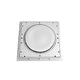 AquaStar 12 inch Shallow Square 10 inch Anti Entrapment Suction Outlet Cover and Frame Light Gray | SRFS12103