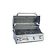 Bull Barbecue Lonestar Select 30" 4-Burner Stainless Steel Built-In Propane Grill with Lights | 87048