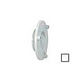 AquaStar 4" Retrofit Sumpless Bulkhead Fitting with 1.5" MPT (VGB Series) | White | R415T101