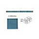 National Pool Tile Discovery Field 3x3 Trim | Marine Green | DSF90N 1/4RD