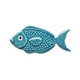 Ceramic Mosaic Light Blue Reef Fish 4 inch | 101LB