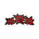 Ceramic Mosaic Hibiscus Flower Ree 27"x10" | HF74R