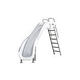 SR Smith Rogue2 Pool Slide | Left Curve | White | 610-209-5822