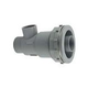 Custom Molded Products 4" Whirpool Swim Jet | 1.5"Spigot 1" Air | Gray | 23312-001-000