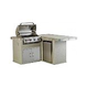 Bull Outdoor Products Little Q Island in Stucco | 31046