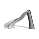 SR Smith TurboTwister Pool Slide | Left Curve | Gray Granite | 688-209-58224