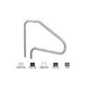 SR Smith 48" Center Grab 4 Bend Stainless Steel Rail | 304 Grade | .049 Wall Residential | DMS-101A