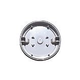 Pour-A-Lid 10" Round Pool Skimmer Cover For New Construction | Grey | 201 PAL GRAY