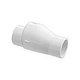 SuperPro Swing-Spring Clear Check Valve .5lb SlipxSlip 1" | 0821-10C