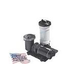 Waterway TWM Above Ground Pool Cartridge Filter System | 1HP Pump 50 Sq. Ft. Filter | 3' NEMA Cord | 520-3010