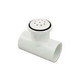 Waterway 1" Tee Body | White | 670-2320